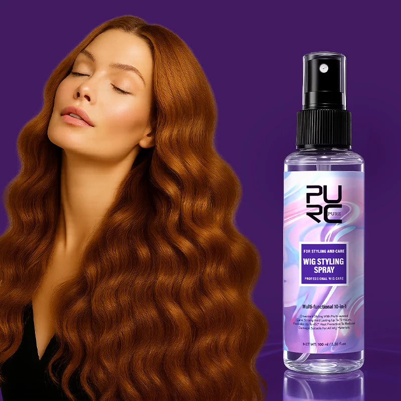 PURC Hair Styling Spray Long-lasting Hold Adds Texture Volume Anti-Breakage Smoothing Hair Shaping Care for Men Women Oasis Select China Mainland