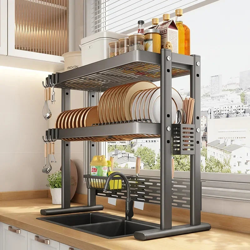Multi-functional Ventilated sink rack Countertop dishwashing rack Dish rack Dish rack Dish rack Dish rack Oasis Select