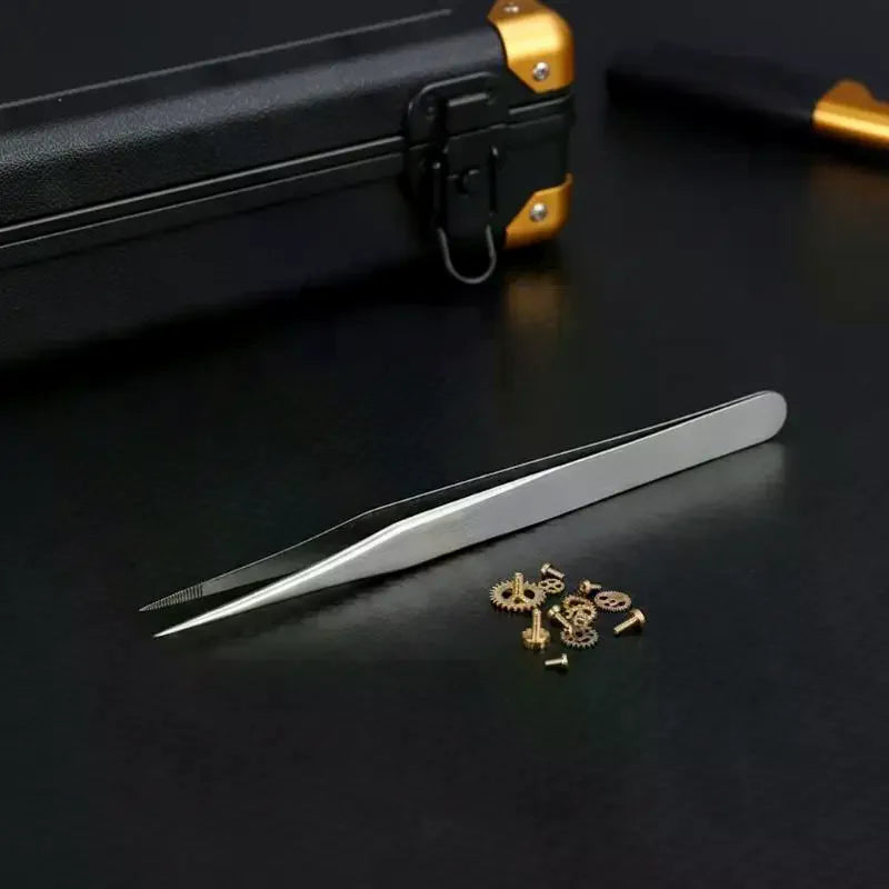 6Piece Stainless Steel Tweezers Bent Straight Tweezers For Fine Work In Crafts Oasis Select