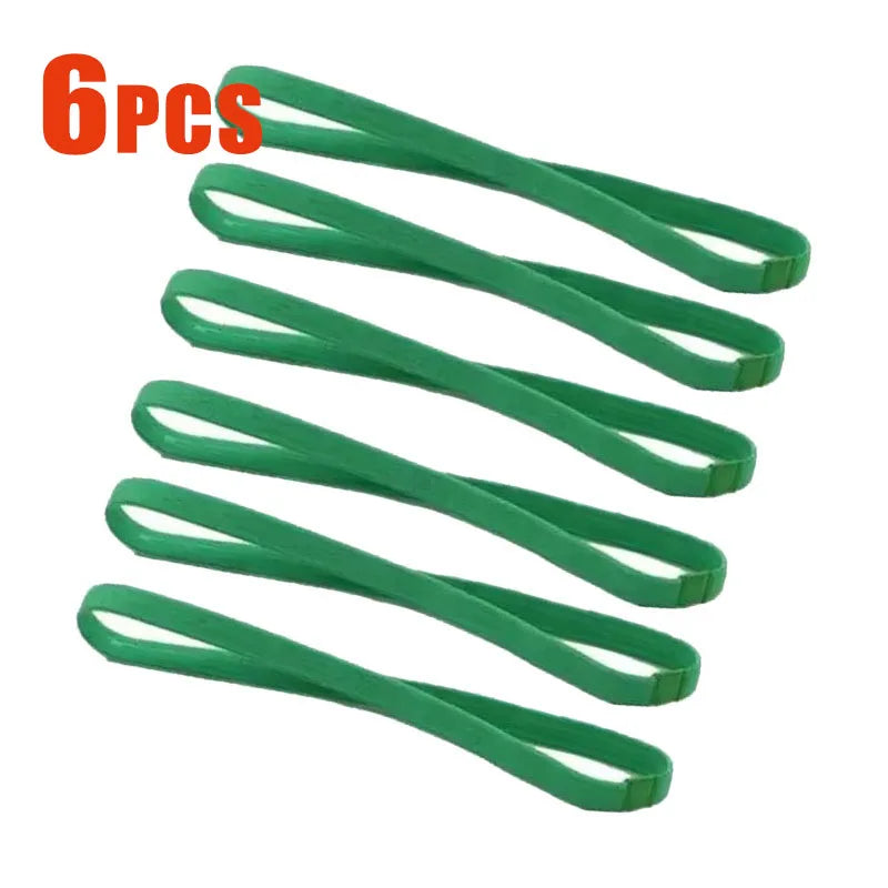 6/3Pieces Solid Thick Non-Slip Elastic Sports Outdoor Headbands Hair Headbands Exercise Hair Bands Sweatbands for Women for Men Oasis Select 6pcs green