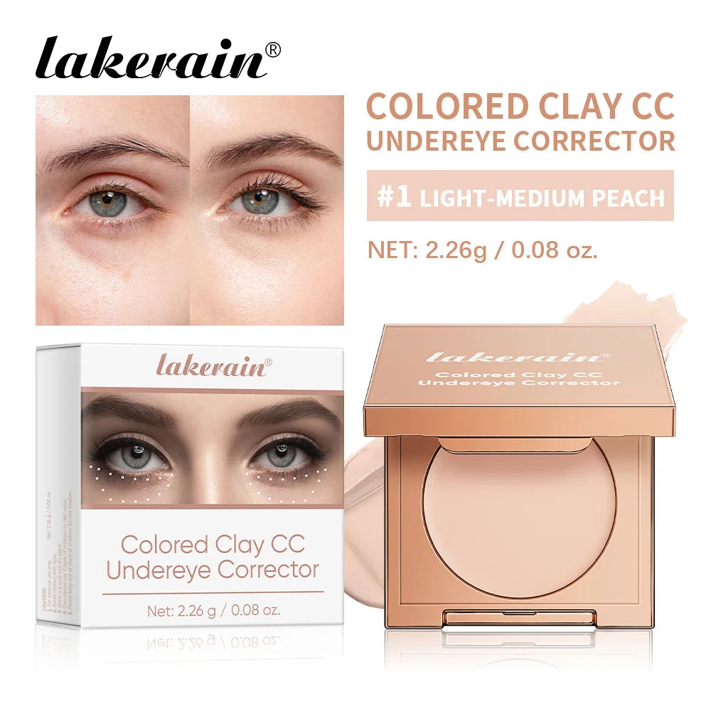 Eye Concealer Brightening Skin Tone Waterproof & Full Coverage Instantly Covers Dark Circles Radiant Glow Concealer Cosmetics Oasis Select 1Light Medium Peach