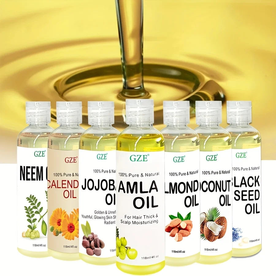 GZE Pure Grapeseed Oil – Vegan Skin & Hair Moisturizer 118ml
