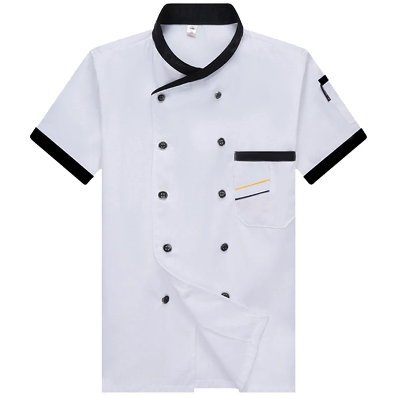 Unisex Short Sleeve Chef Jacket – Kitchen & Catering Uniform Chef Jacket Oasis Select White M