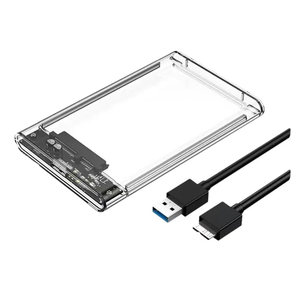 USB 3.0 & USB-C 2.5" SATA Hard Drive Enclosure – 5Gbps
