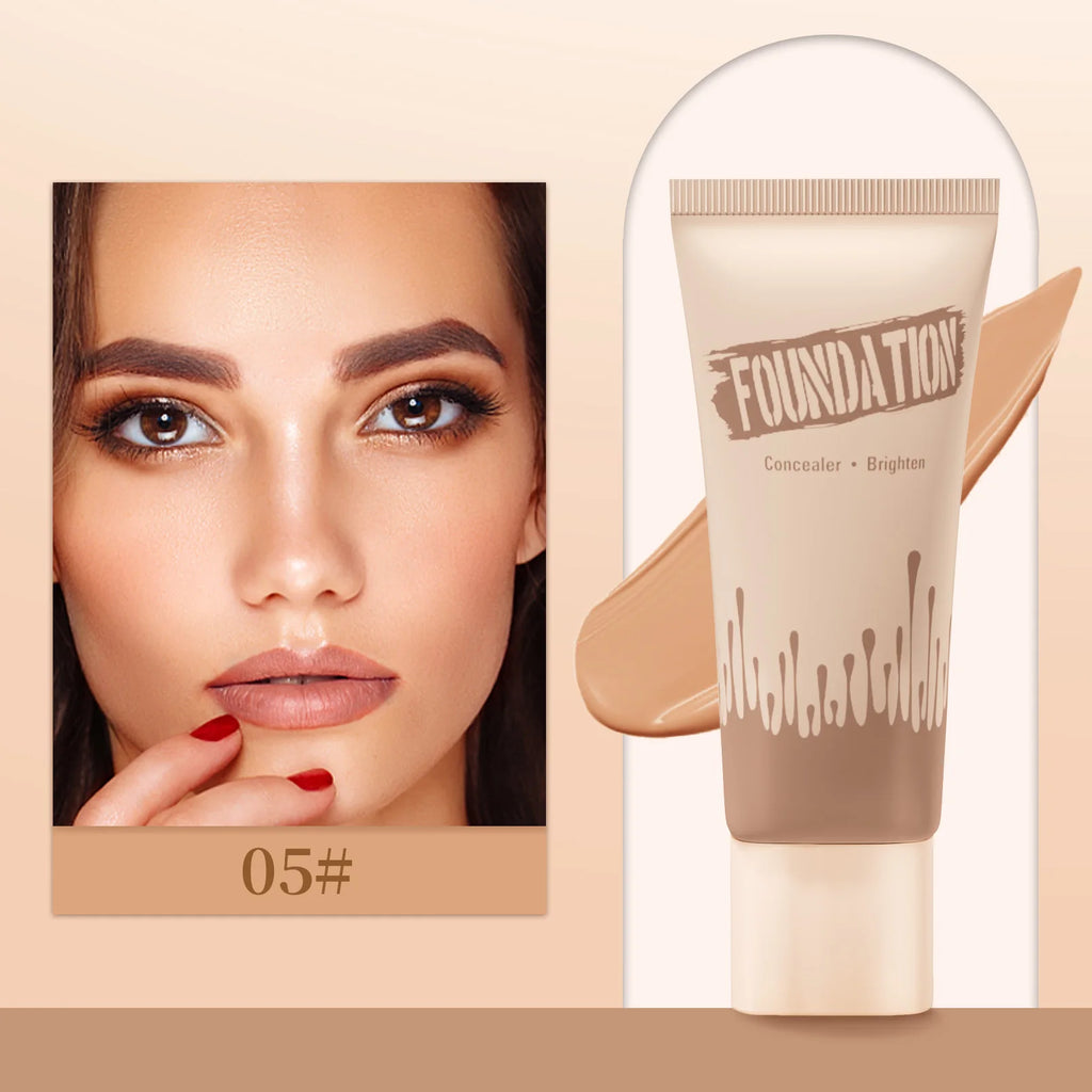 Hello Kiss Full Coverage Matte Liquid Foundation – Oil Control