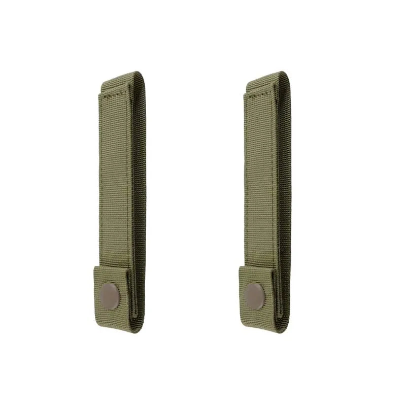 1/2pcs Ribbon Webbing Buckle Key Hook Clip Water Bottle Holder Climbing Carabiner Belt Backpack Hanger Hook Oasis Select 2pcs long-green
