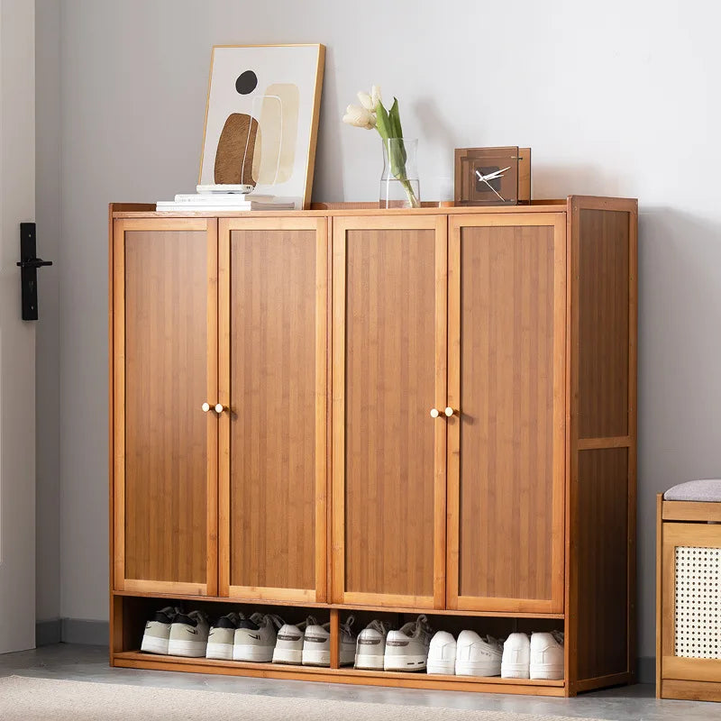 Shoe cabinet, shoe rack, simple door, good-looking home interior, bedroom, dormitory, small narrow solid wood storage Oasis Select