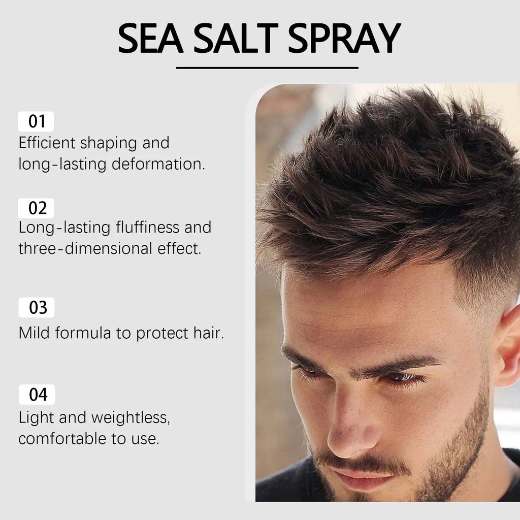 East Moon Sea Salt Spray – Strong Hold, Volume & Texture Hair Styling Spray Oasis Select