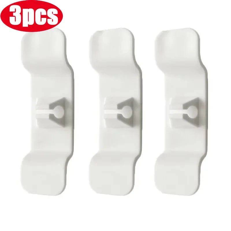 1/5/10pcs Cord Winder Cable Management Clip Cable Holder Keeper Organizer For Air Fryer Coffee Machine Kitchen Appliances Oasis Select 3PCS White