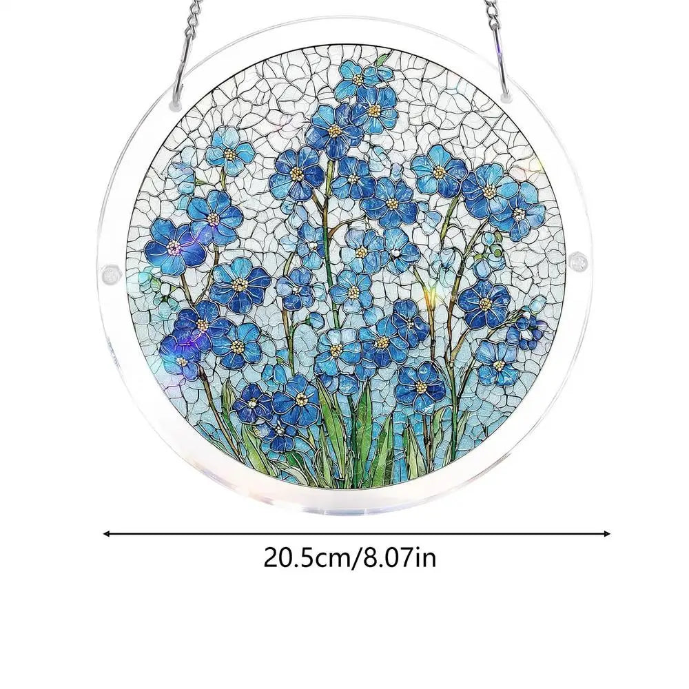 Acrylic Puzzle Suncatcher Hanging Decoration Hanging Pendant Wind Chime Suncatcher Home Window Ornament Garden Decoration Oasis Select A Acrylic