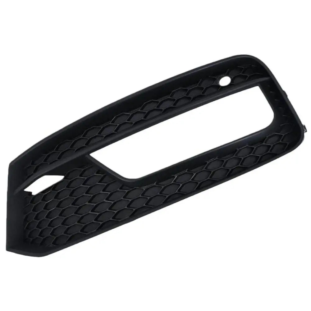 Front Bumper Repair Black A1 8X Fog Grille Front Bumper Insert Plastic Construction Easy Installation Single Piece Oasis Select