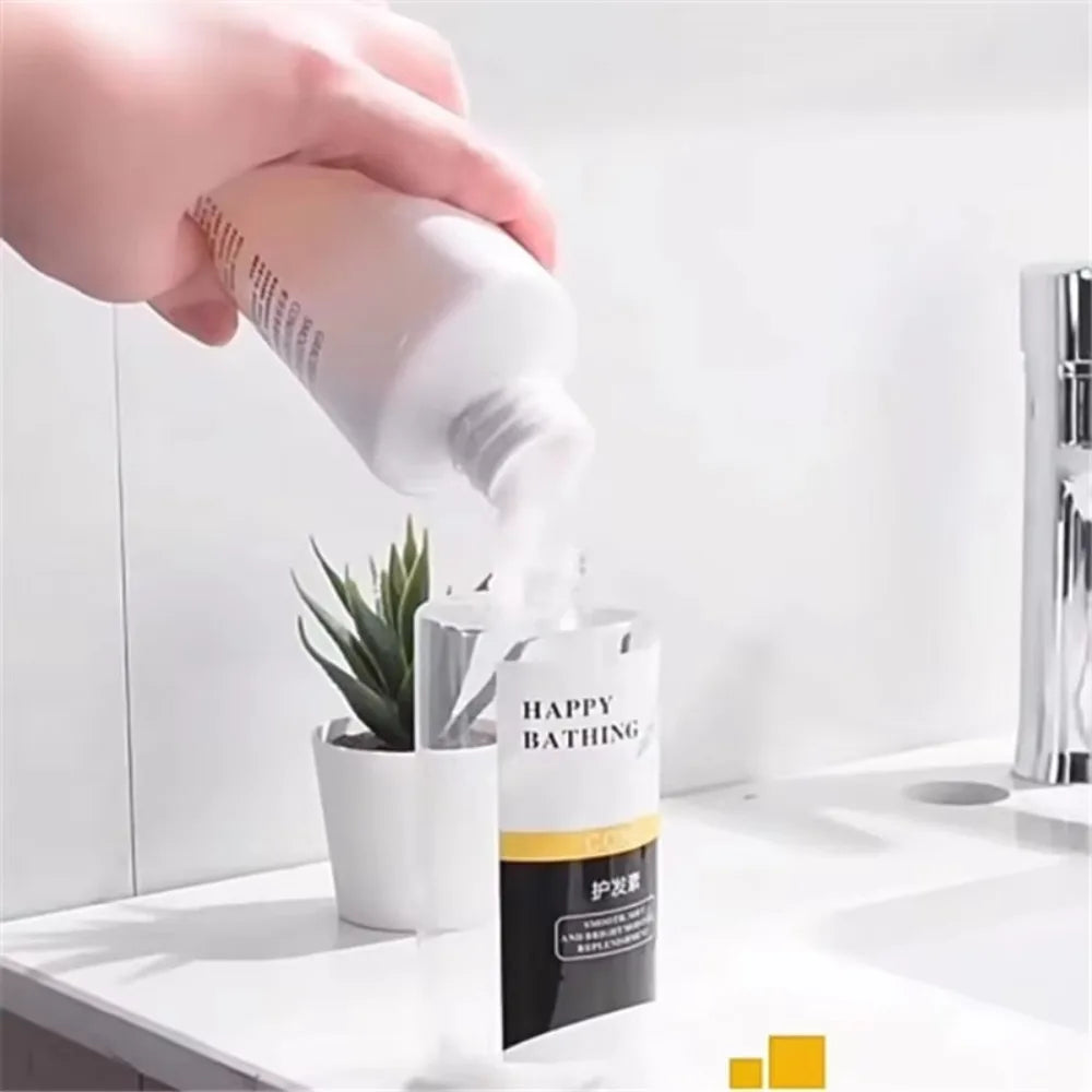 300ml Wall-Mounted Shampoo & Body Wash Pump Dispensers