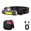 Rechargeable COB LED Headlamp | Magnetic, Waterproof, 300 Lumens