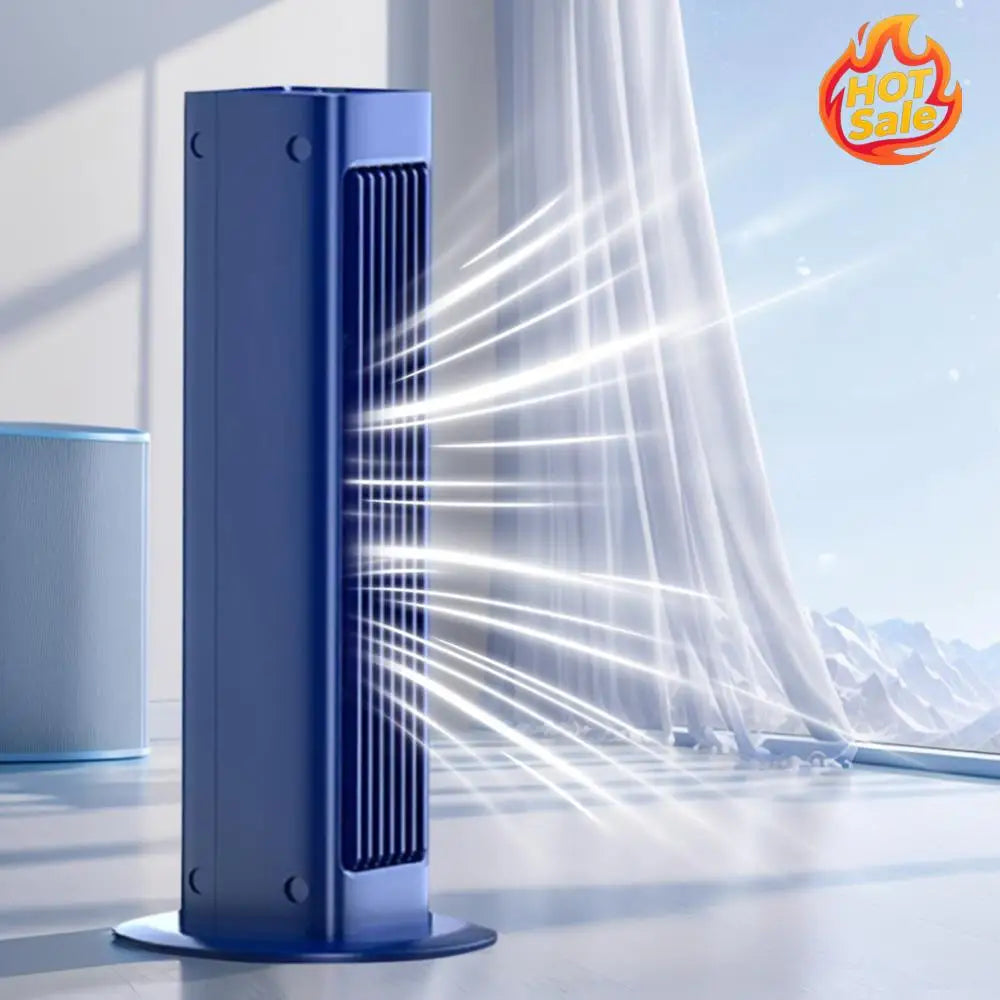 Leafless Fan Remote Control Bladeless Air Cooler Fan LED Desktop Standing Fan for Bedroom Living Rooom Bathroom Oasis Select