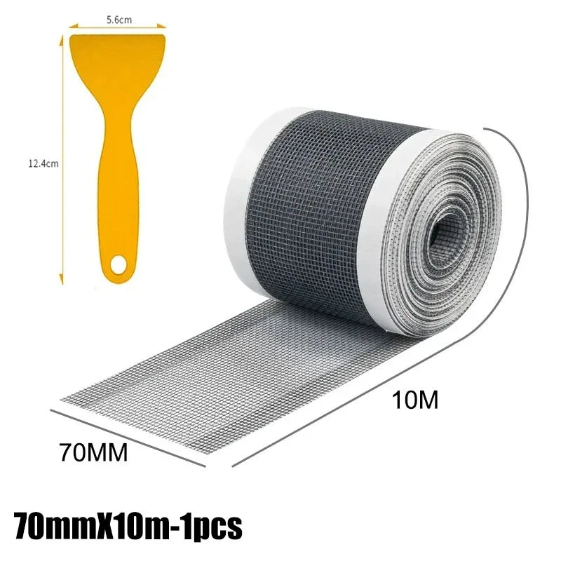 Hair filter shower drain grid insect prevention autohesion shower for bathroom items trap accessories sink bathtub fixture home Oasis Select 70mmX10m-1pcs