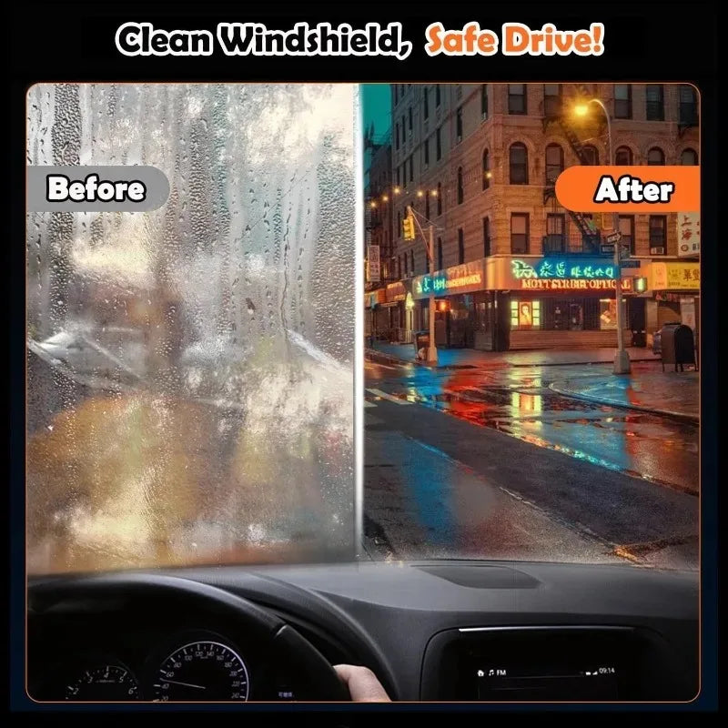 Anti Fog Auto Glass Windshield Cleaner 100g Car Windshield Glass Water Rain Repellent Car Oil Film Removal Hydrophobic Cleaner Oasis Select
