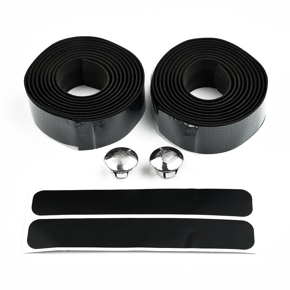 2pcs EVA Bicycle Handlebar Tape Tacing Bike Grips Non-Slip Cycling Handlebar Belt Anti-Slip Shockproof Wrap Riding Equipment Oasis Select