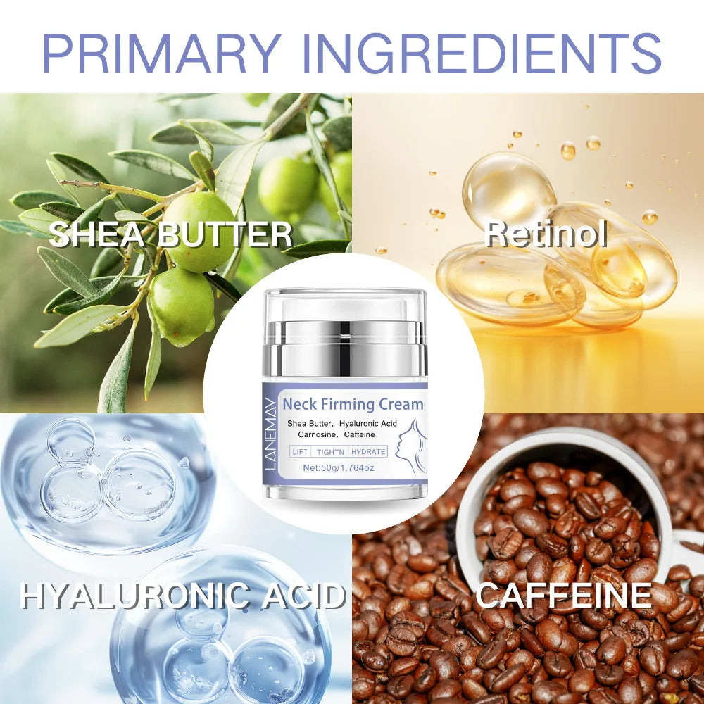 Lanemay Shea Butter Neck Firming Cream 50g | Deep Hydration