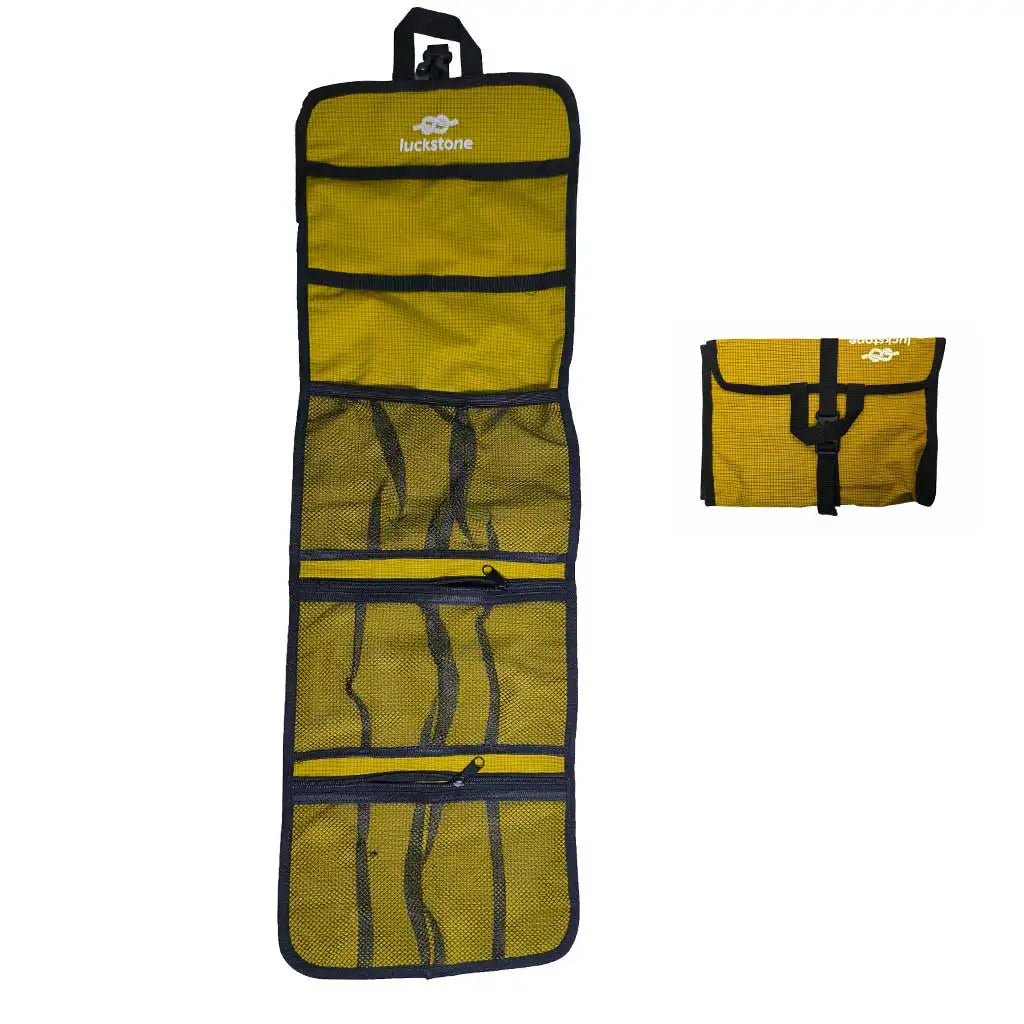 Rock Climbing Storage Bag Gear Equipment Organized Storage Bag Carabiner Organized Bag Oasis Select Yellow