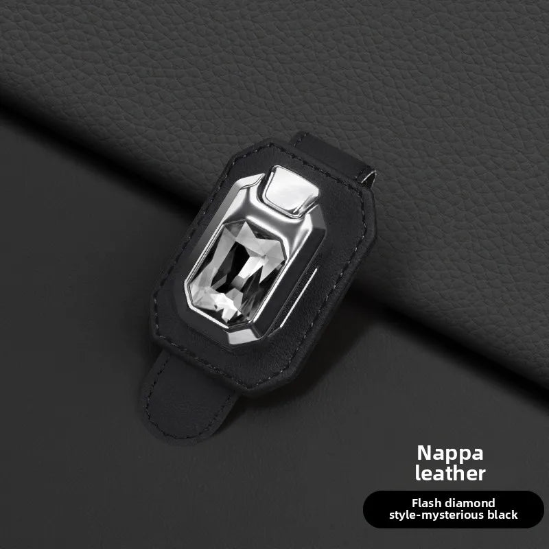 NAPPA Leather Car Sun Visor Glasses Clip – Universal Fit