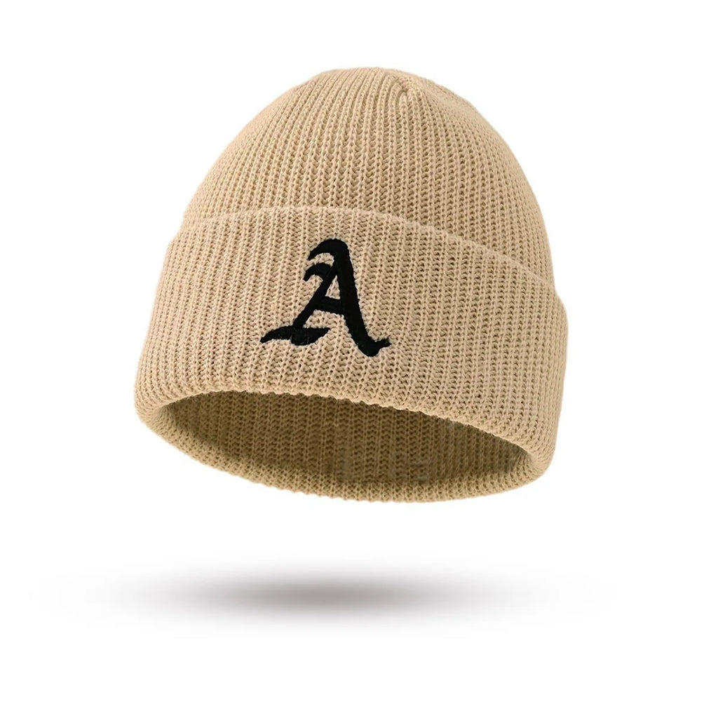 Alphabet Skull Wings Embroidered Hat Cold Guapi Love Pure Acrylic