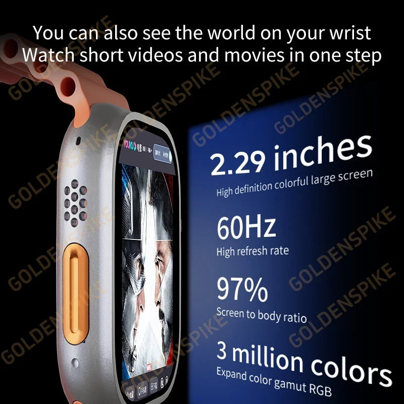 DW100 Pro Android 4G Smartwatch | GPS, AMOLED, 8MP Camera