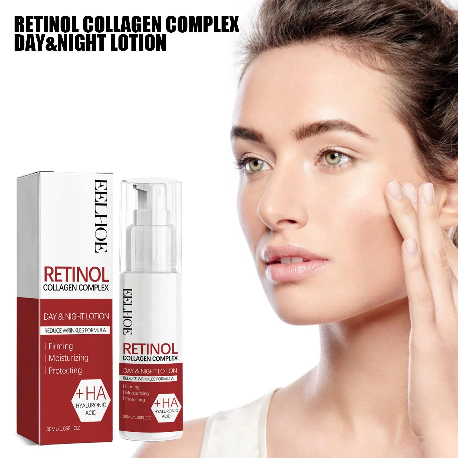 Eelhoe Retinol Lotion – Anti-Aging, Firming & Hydrating Retinol Face Lotion Oasis Select