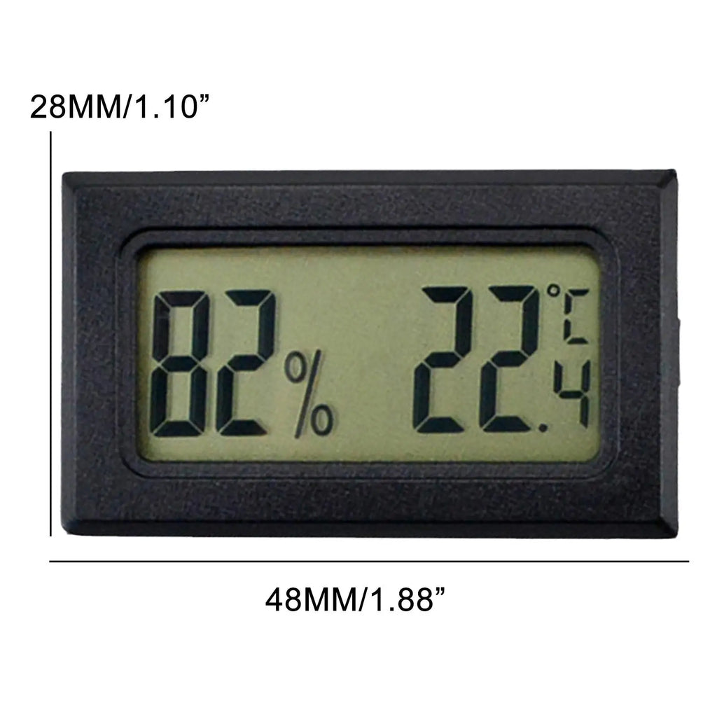 Mini Digital LCD Thermometer Hygrometer | Temp & Humidity Gauge