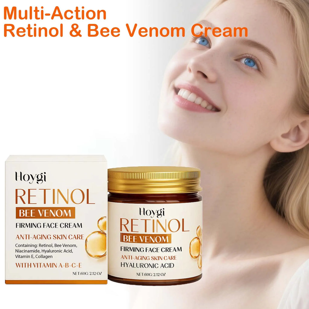 Hoygi Retinol & Bee Venom Anti-Aging Face Cream 60g Anti-Aging Face Cream Oasis Select