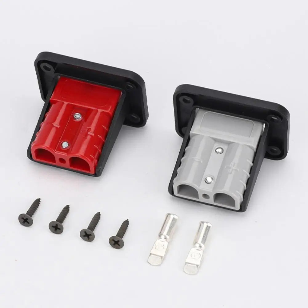 50A Flush Mount Connector Panel Base | RV Boat Trailer Truck