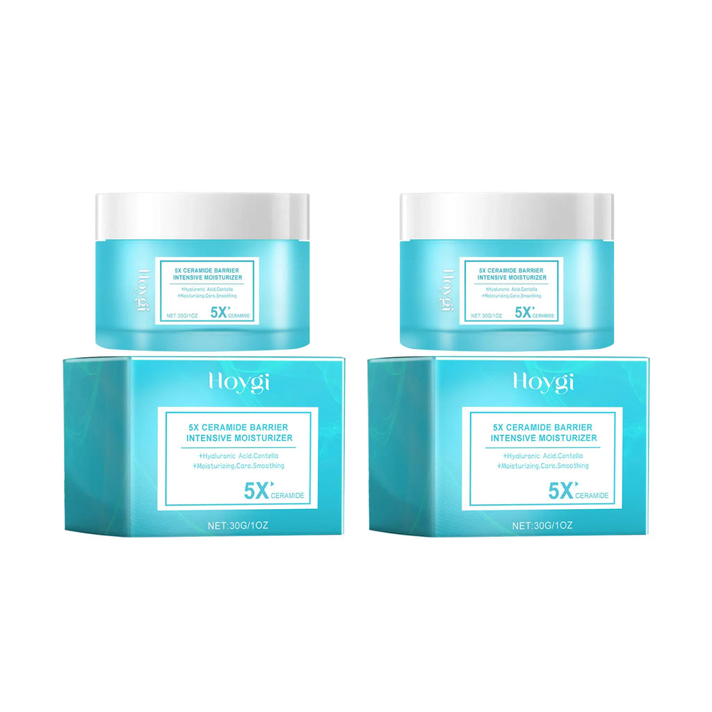 HOYGI Centella Facial Cream Damaged Skin Repair Facial Redness Dryness Firming Moisturizing Deep Nourishing Skin Care Products Oasis Select 2 X 30g boxed