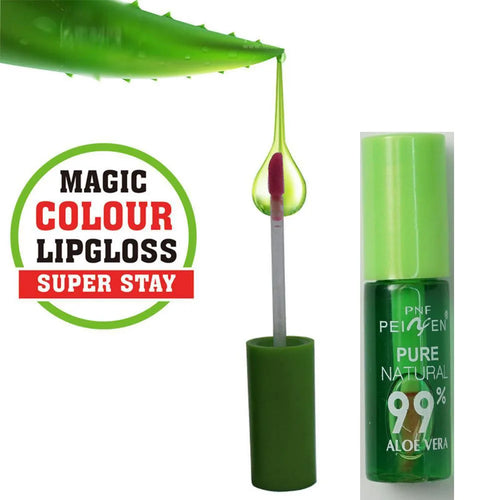 Aloe Vera Discolored Lip Balm/Lip Tint Magic Color Changing Lipstick Moisturizing Lasting Nourishing Lip Gloss Lip Makeup Care Oasis Select