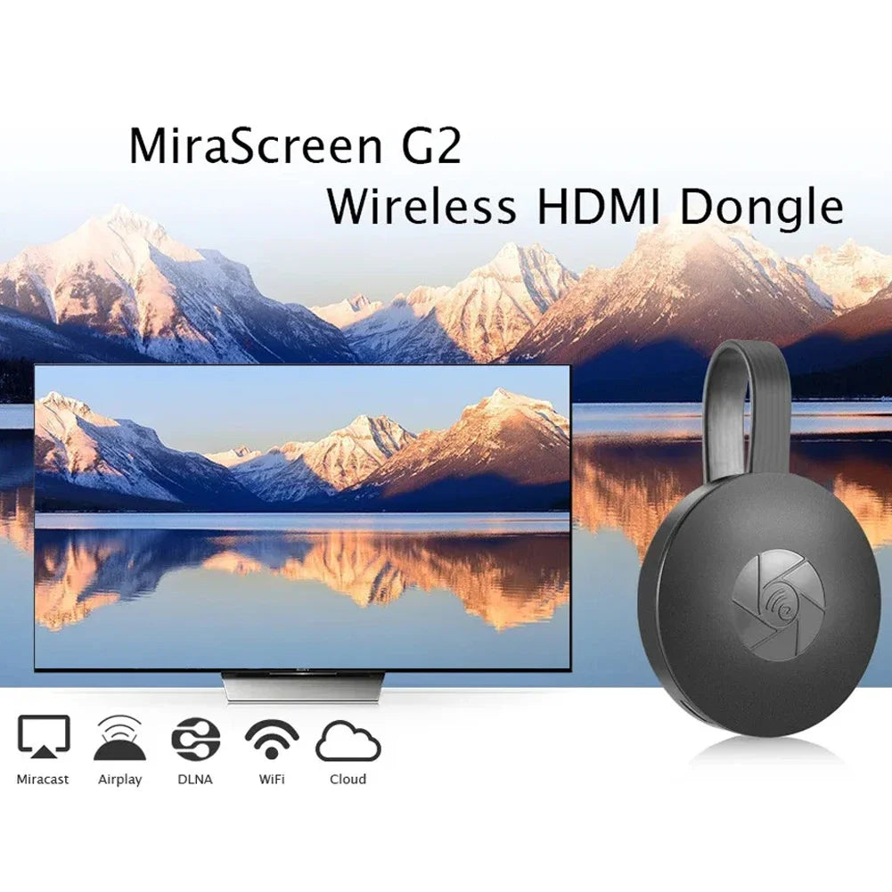 Wireless HDMI Screen Mirror Dongle – 1080P WiFi TV Stick