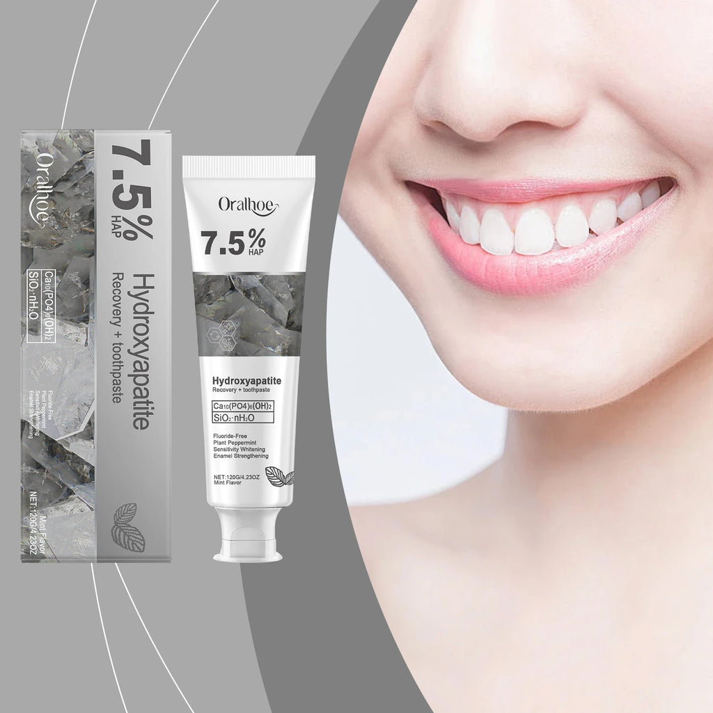 Hydroxyapatite Repair Toothpaste Cleaning Tartar Strengthen Tooth Enamel Breath Refreshing Oral Care Brightening Toothpaste 120g Oasis Select