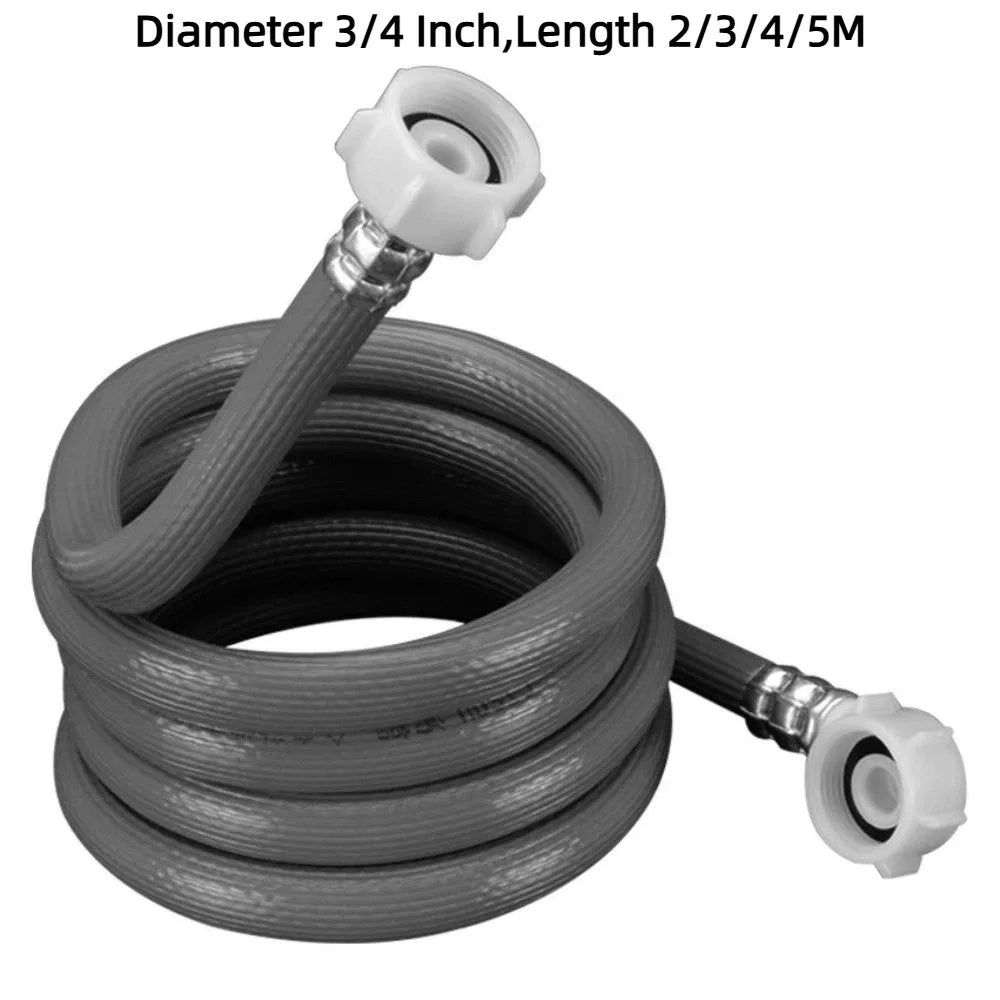 3/4" High-Pressure PVC Washing Machine Inlet Hose 2–5M