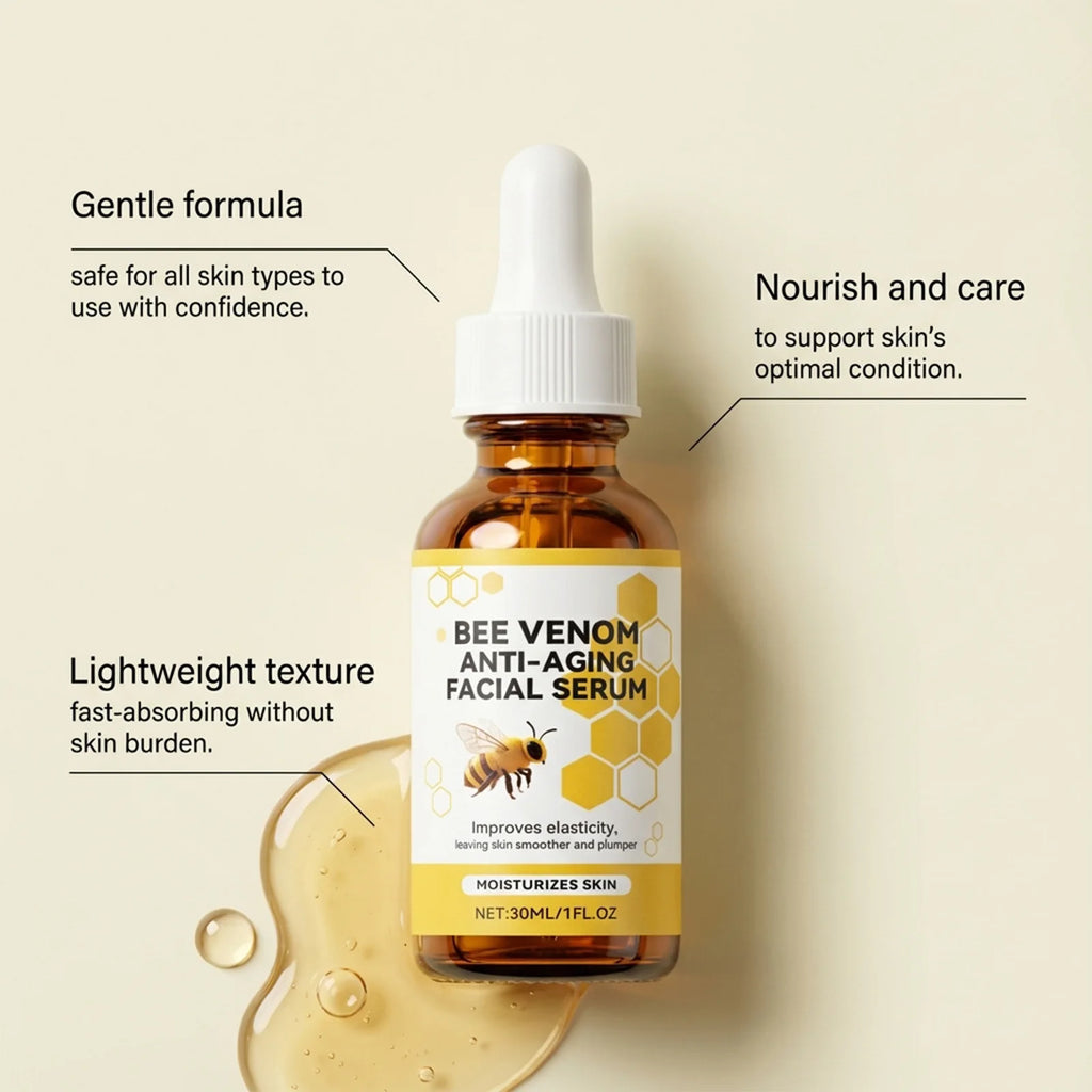 Hoygi Bee Venom Firming Face Serum – Anti-Aging & Hydration Anti-Aging Face Serum Oasis Select