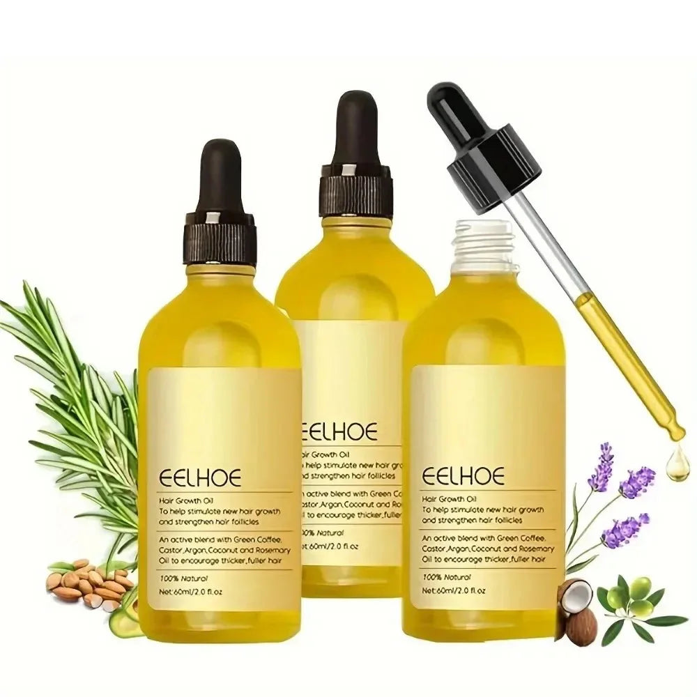 Eelhoe Rosemary Hair Growth Oil – Nourishing Scalp Serum 60ml Hair Growth Serum Oil Oasis Select