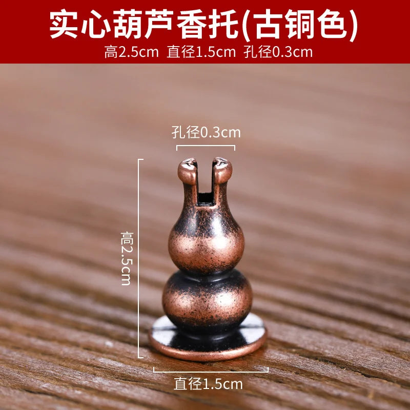 Metal Zen Lotus Buddha Incense Burner Incense Diffuser Incense Stick Holder Censer Buddhist Aromatherapy Use In Office Teahouse Oasis Select calabash gut
