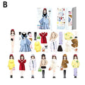 Magnetic Princess Dress Up Doll Set – DIY Sticker Toy for Kids