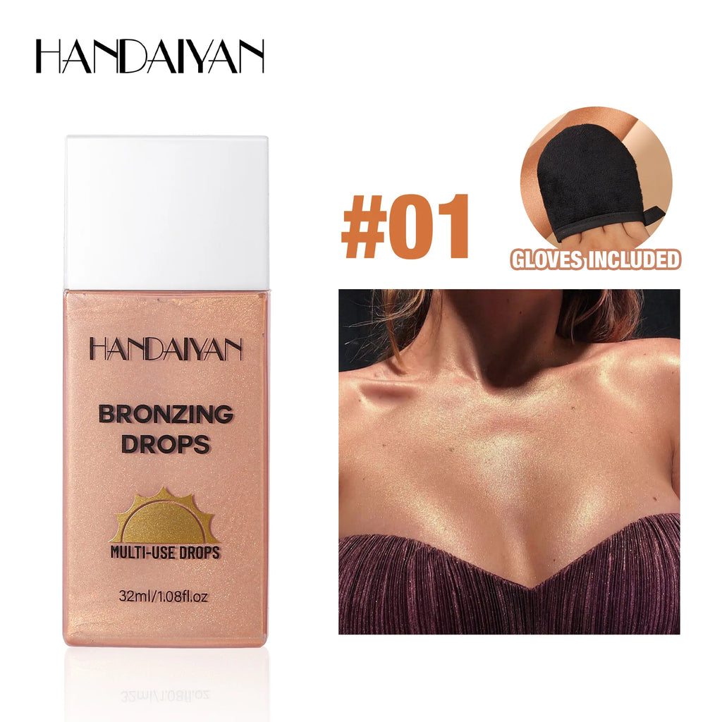 Handaiyan Matte Liquid Bronzer – Waterproof Body Tanning Cream