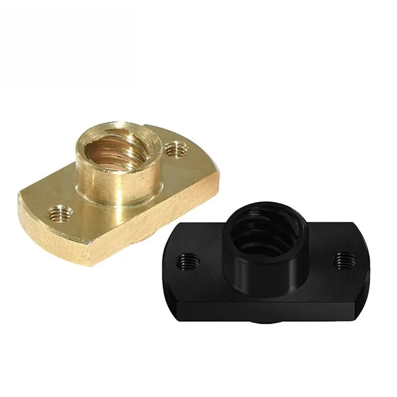 3D Printer Accessories T8 Screw Brass Flange T8POM Trapezoidal Nut Screw POM Nut Oasis Select