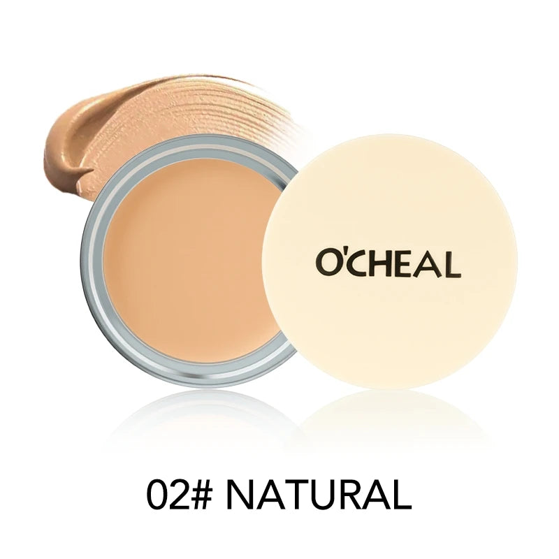 Long Lasting Full Coverage Concealer Cream Waterproof Tattoo Cover Dark Circle Liquid Foundation Contouring Makeup Cosmetics Oasis Select 02 NATURAL