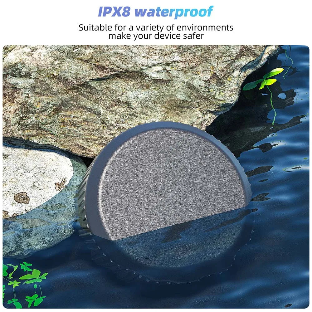 IP68 Waterproof AirTag Case – Silicone Cover for Pet, Keys & Bike AirTag Protective Case Oasis Select