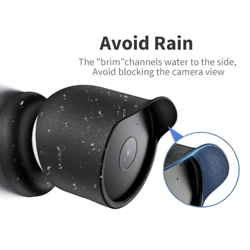 Silicone Case Cover Camera Cover All Weather Protection Camera Sleeve Waterproof For Googles Nest Cam Outdoor Or Indoor Oasis Select