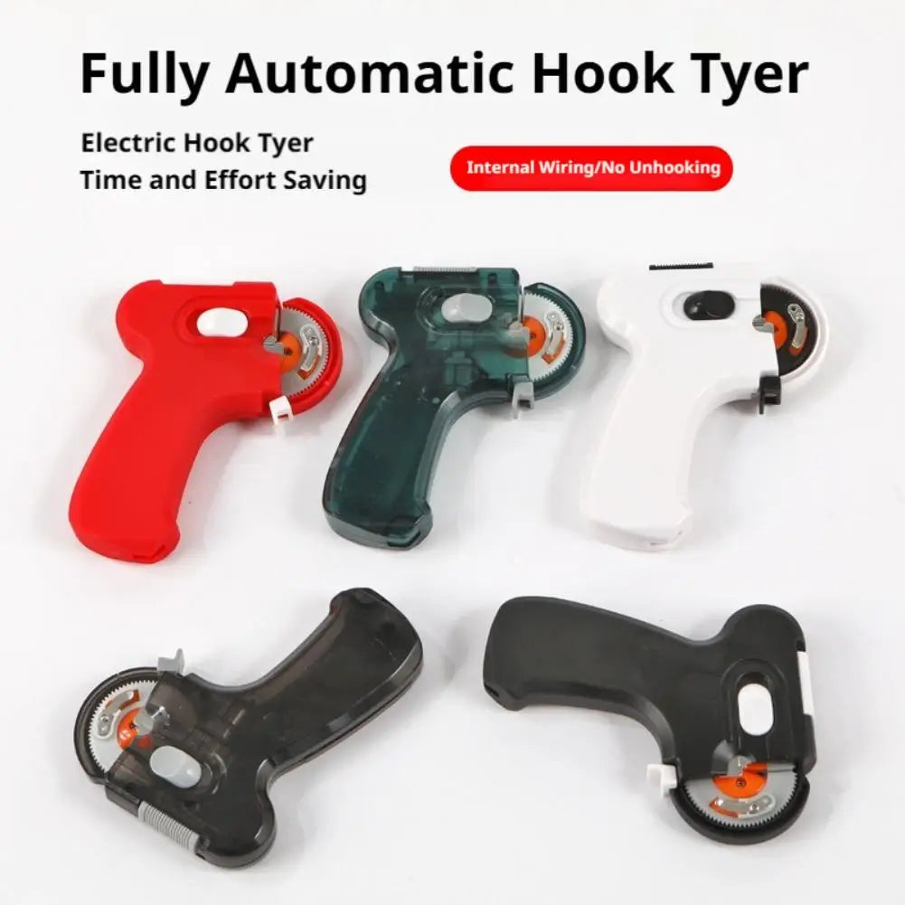 Automatic Electric Fishing Hook Layer Machine Portable Fishing Hook Line Tying Binding Device Fast Knotting Tool for Fishing Oasis Select