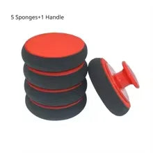 Car Waxing Sponge Waxing Sponge Beauty Seam Hand Waxing Small Sponge Crystal Plating Sponge Oasis Select