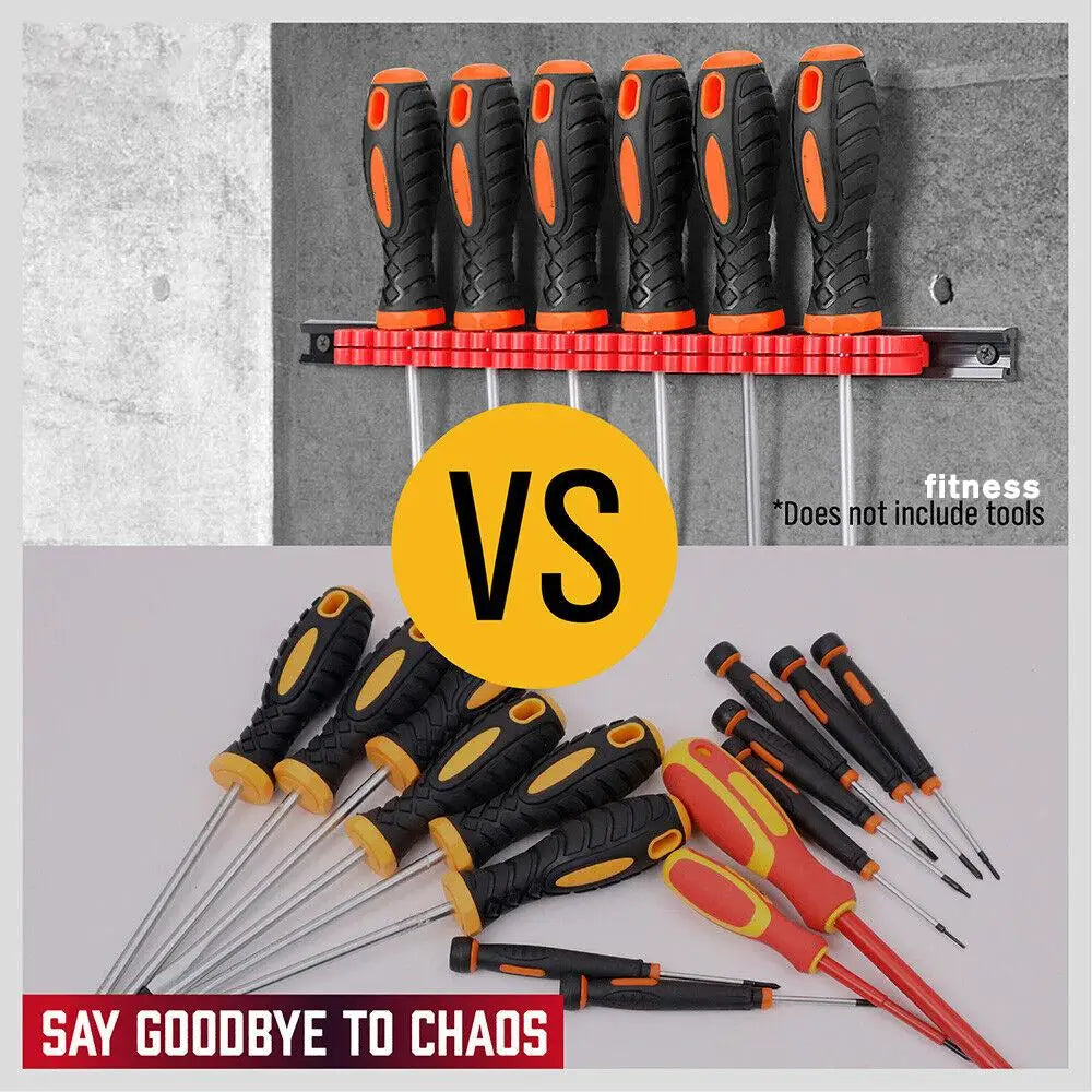 Screwdriver Organizer Wrench Organizer Hand Tool Holder Display Rack Workshop Vice Wrench Storage Rack Accessories Oasis Select