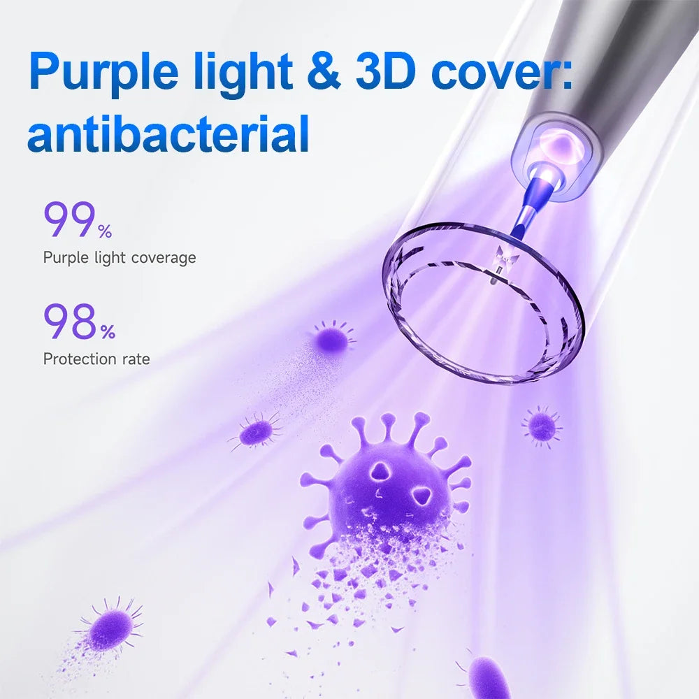 AFDEAL M1 Ultrasonic Teeth Cleaner – HD Camera & 5 Modes