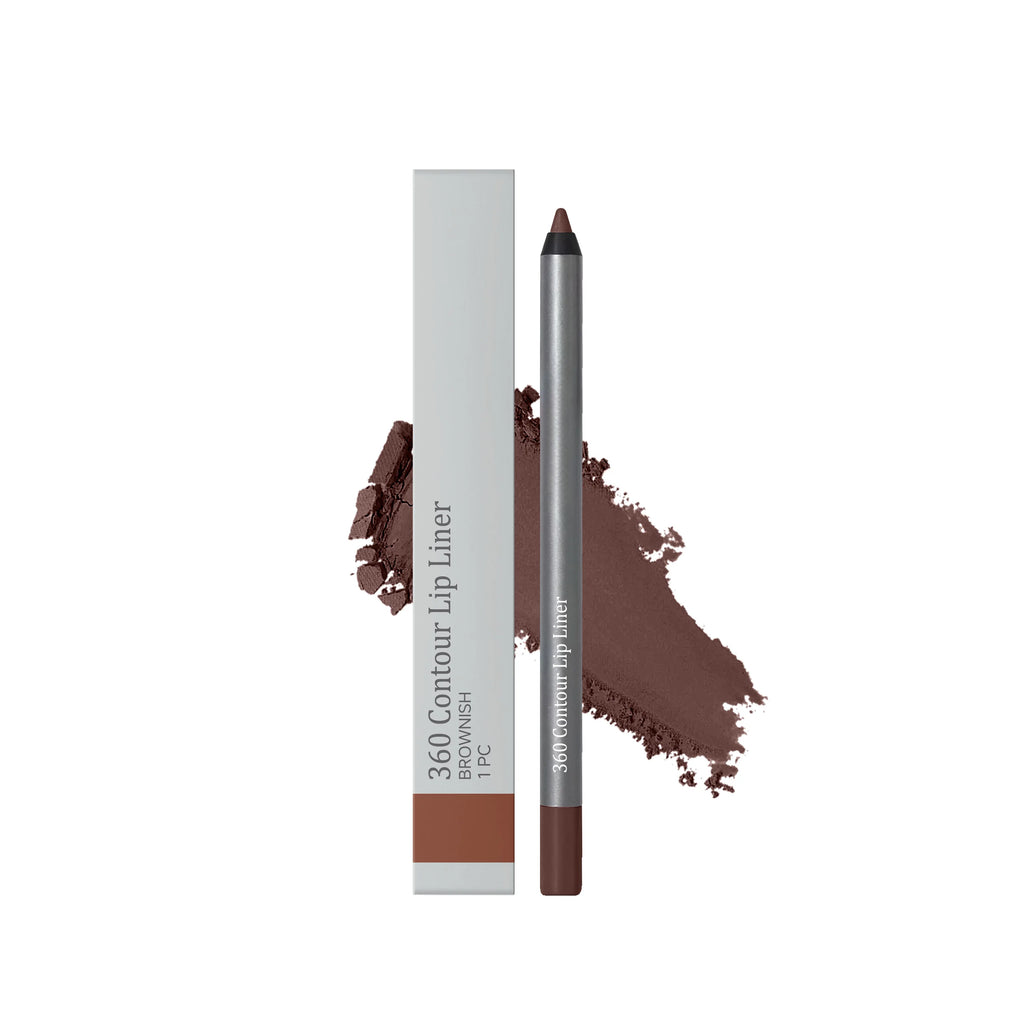 Rose Red Matte Lip Liner Pencil – Smooth, Long-Lasting Lip Liner Pencil Oasis Select Cocoa color