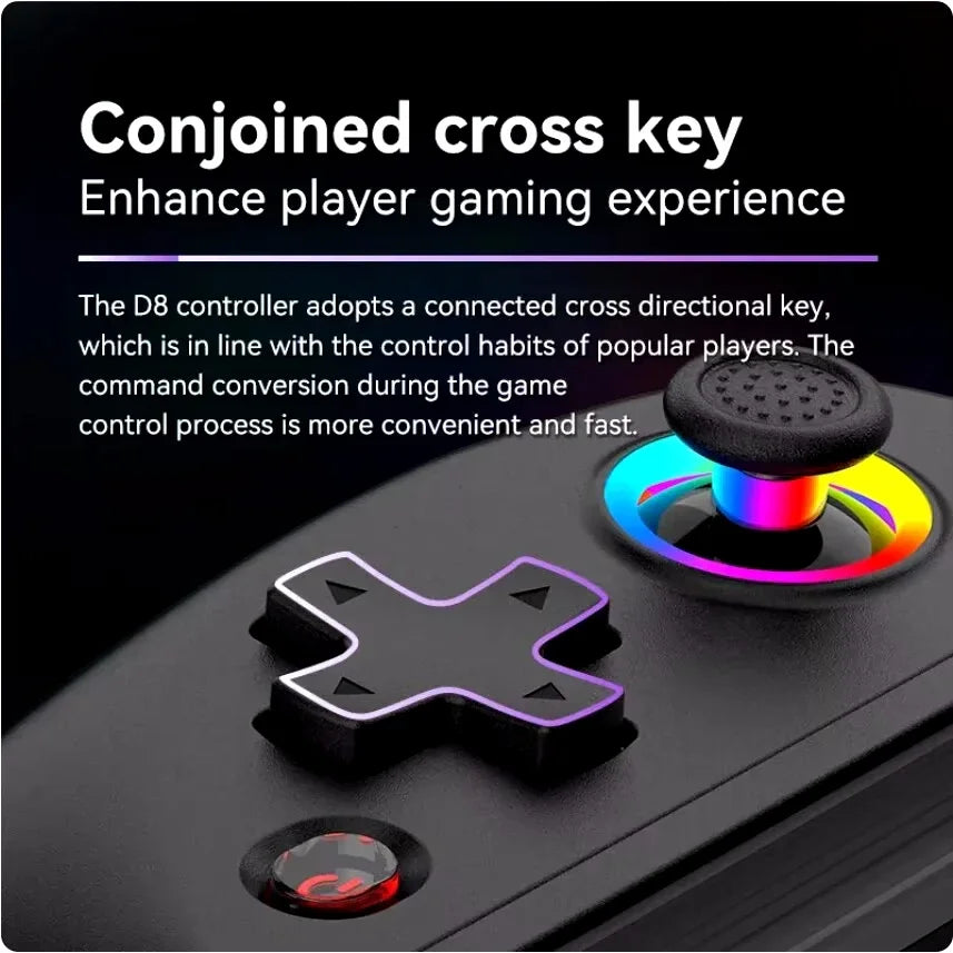 AyeBeau D8 Hall Effect Bluetooth Gamepad – PS4/Switch/iOS/Android